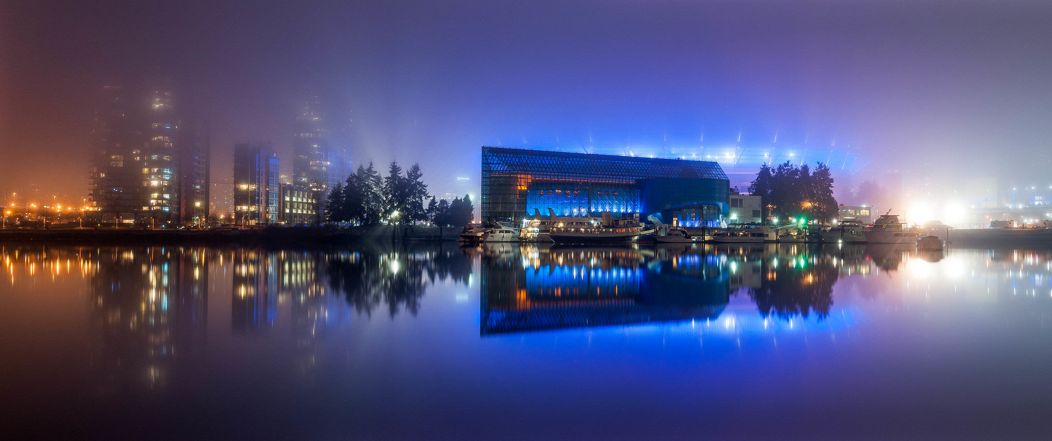 Vancouver in the fog